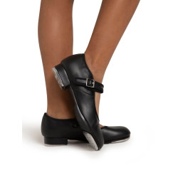 Tap Shoe, Black, "Terra", Synthetic Leather (To Order) Tap Shoe, Black, "Terra", Synthetic Leather (To Order)